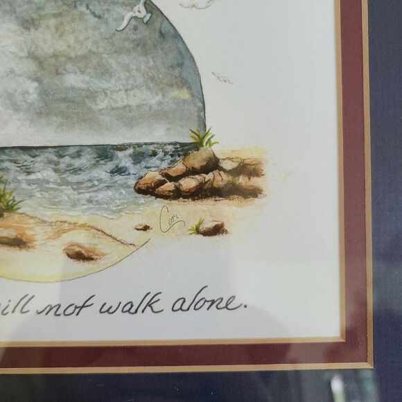 Lighthouse Inspirational Art - In The Storms of Life You Will Not Walk Alone - Picture 9 of 16